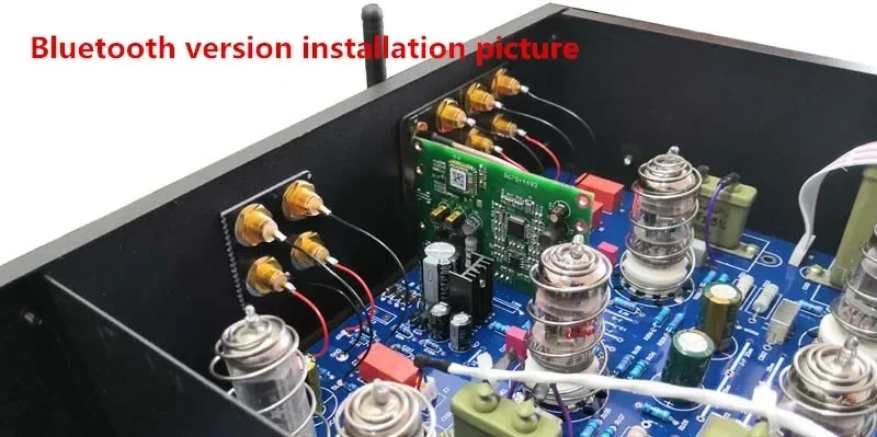 728A Vacuum 12AT7 12AU7 6Z4 Tube Pre Amplifier Stereo HiFi Preamp Audio tube preamplifier With remote control / CS8675 Bluetooth
728A Vacuum 12AT7 12AU7 6Z4 Tube Pre Amplifier Stereo HiFi Preamp Audio tube preamplifier With remote control / CS8675 Bluetooth