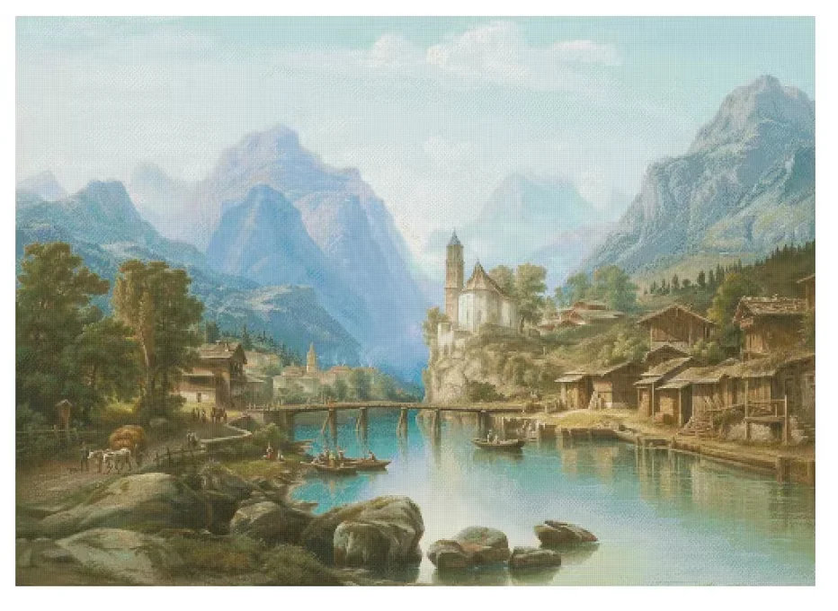 Набор для вышивания крестиком «Пейзаж» 16CT 14CT, без нанесенного рисунка, для рукоделия, декора дома
Набор для вышивания крестиком «Пейзаж» 16CT 14CT, без нанесенного рисунка, для рукоделия, декора дома