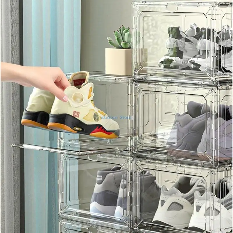 H37D Dust Proof Shoe Organizers Durable and Stackable Shoes Container for Home Use
H37D Dust Proof Shoe Organizers Durable and Stackable Shoes Container for Home Use