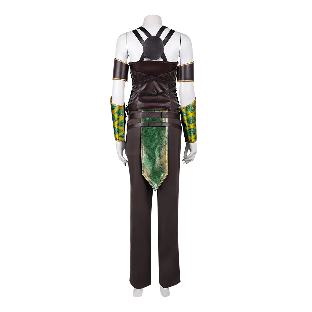 Jade Cosplay Costume Game Mortal Kombat 2 Roleplay Adult Women Top Pants Belt Outfits Halloween Carnival Party Disguise Suit
Jade Cosplay Costume Game Mortal Kombat 2 Roleplay Adult Women Top Pants Belt Outfits Halloween Carnival Party Disguise Suit