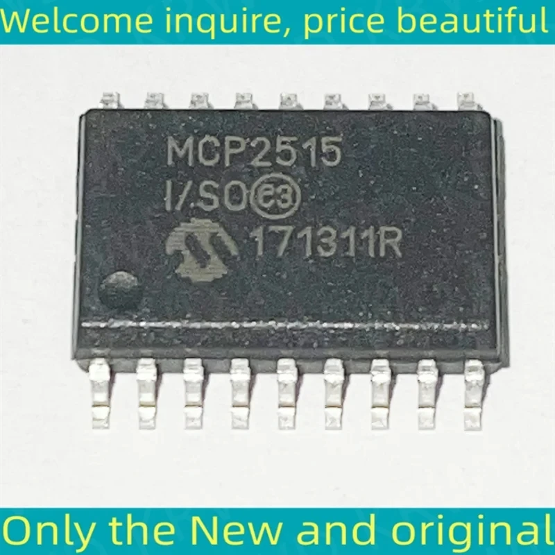 5 шт. MCP2515-I/SO, новые оригинальные MCP2515-I/SO, MCP2515-I, MCP2515, 2515
5 шт. MCP2515-I/SO, новые оригинальные MCP2515-I/SO, MCP2515-I, MCP2515, 2515