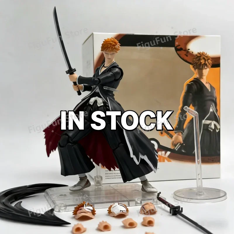 В наличии, бесплатная доставка: Коллекционная фигурка BLEACH SHFiguart SHF Курасаки Ичиго Гетсугатеншо из ПВХ, модель, игрушка
В наличии, бесплатная доставка: Коллекционная фигурка BLEACH SHFiguart SHF Курасаки Ичиго Гетсугатеншо из ПВХ, модель, игрушка