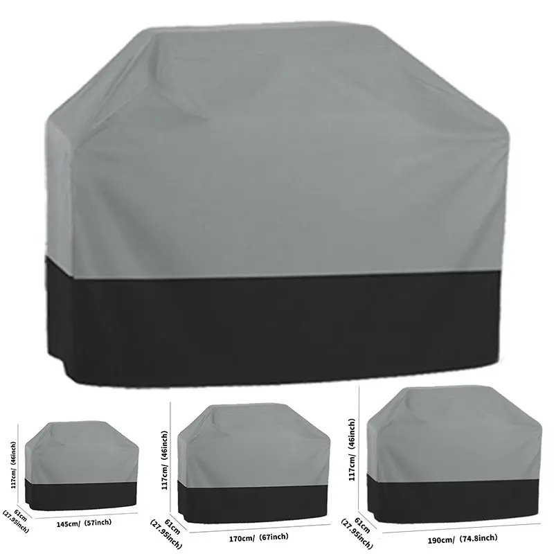 210D Outdoor BBQ Cover Waterproof Duty Grill Cover Garden Furniture Protective Cover Gas Charcoal Heavy Duty Carbon Grill Cover
210D Outdoor BBQ Cover Waterproof Duty Grill Cover Garden Furniture Protective Cover Gas Charcoal Heavy Duty Carbon Grill Cover