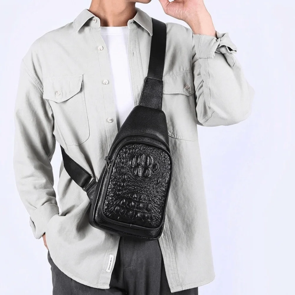 Solid Color Men's Chest Bag Adjustable Strap Anti-splash Water Handheld Crossbody Pack Minimalist Multi-functional
Solid Color Men's Chest Bag Adjustable Strap Anti-splash Water Handheld Crossbody Pack Minimalist Multi-functional
