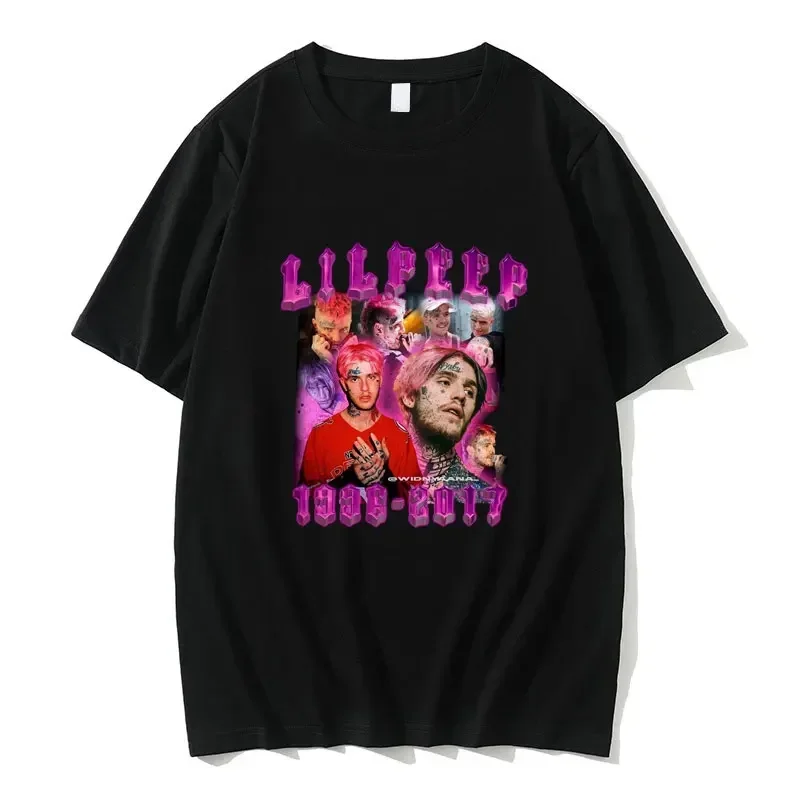 Men's Vintage T Shirts Rapper Lil Peep Print Graphic T-shirt Summer Men Women Hip Hop Rock Tshirt Male Casual Loose Regular Tees
Men's Vintage T Shirts Rapper Lil Peep Print Graphic T-shirt Summer Men Women Hip Hop Rock Tshirt Male Casual Loose Regular Tees