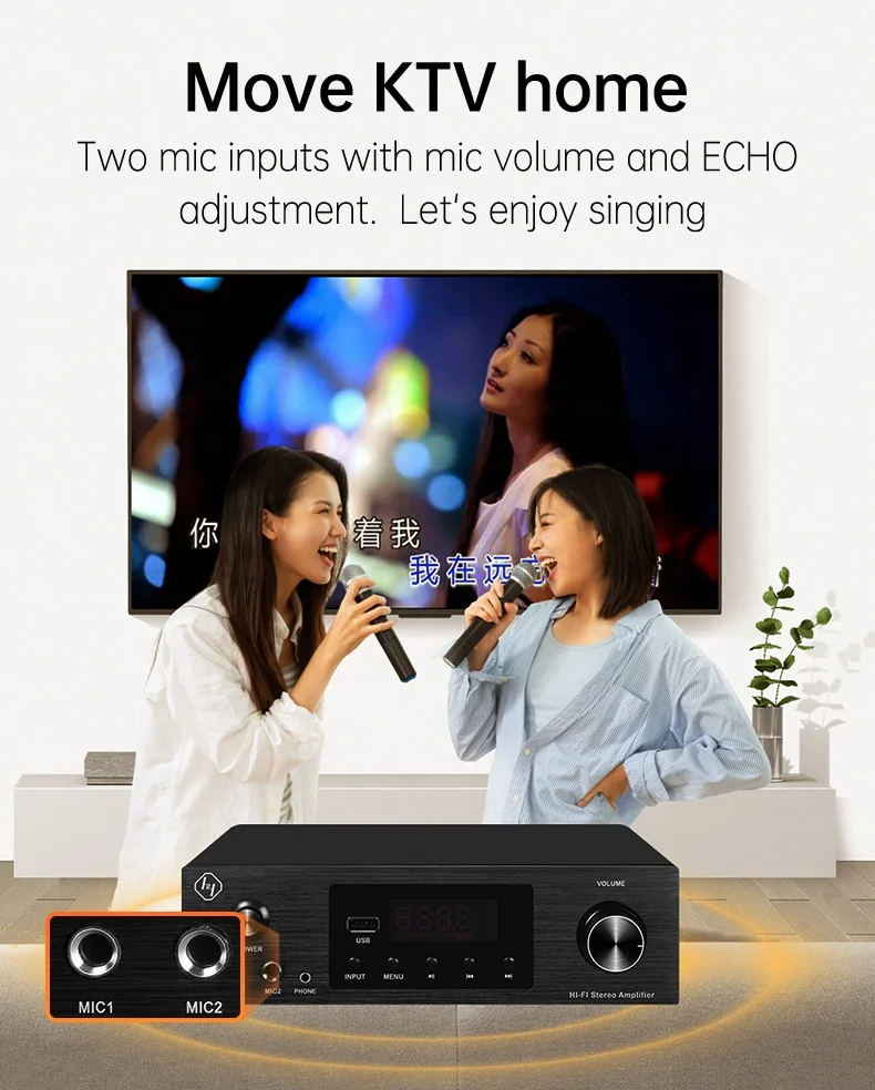 Усилитель мощности Kinma Hi-Fi профессионального класса, 120 Вт*2, для домашнего использования и караоке
Усилитель мощности Kinma Hi-Fi профессионального класса, 120 Вт*2, для домашнего использования и караоке