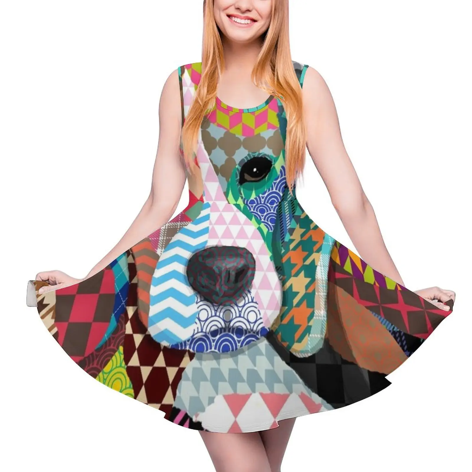Beagle Dog 161 Sleeveless Dress Woman"s evening dress prom dress 2024 women formal occasion dresses luxury
Beagle Dog 161 Sleeveless Dress Woman"s evening dress prom dress 2024 women formal occasion dresses luxury