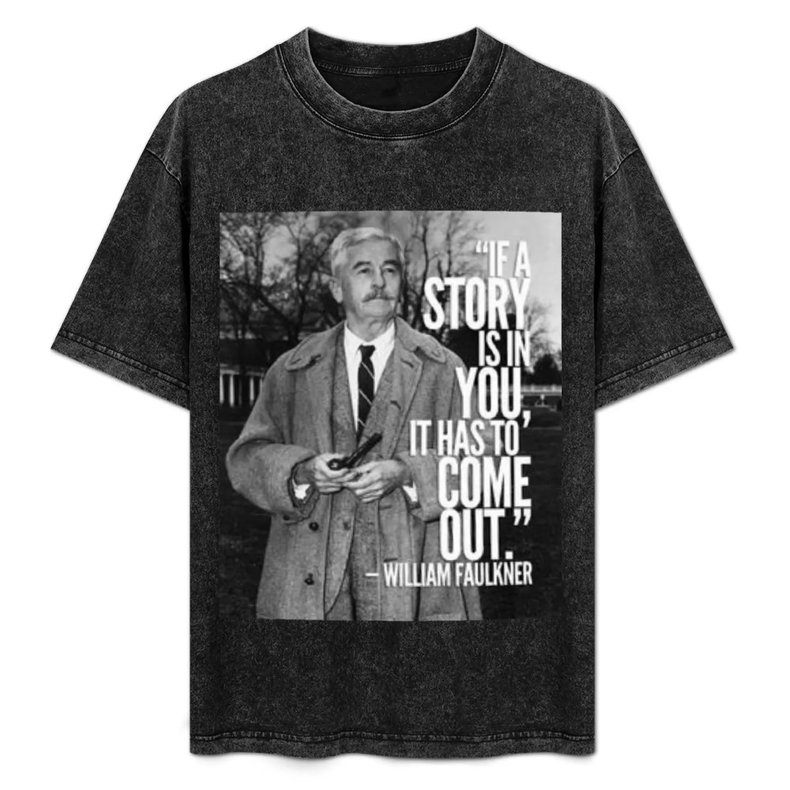 William Faulkner T-Shirt Plus Size Outdoor Casual Top
William Faulkner T-Shirt Plus Size Outdoor Casual Top