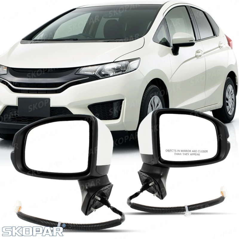 5PIN White Paint Rear Mirror Assembly For US Version Honda Fit 2015 2016 2017 2018 2019 2020 Power Adjust Turn Lamp Side Mirror
5PIN White Paint Rear Mirror Assembly For US Version Honda Fit 2015 2016 2017 2018 2019 2020 Power Adjust Turn Lamp Side Mirror