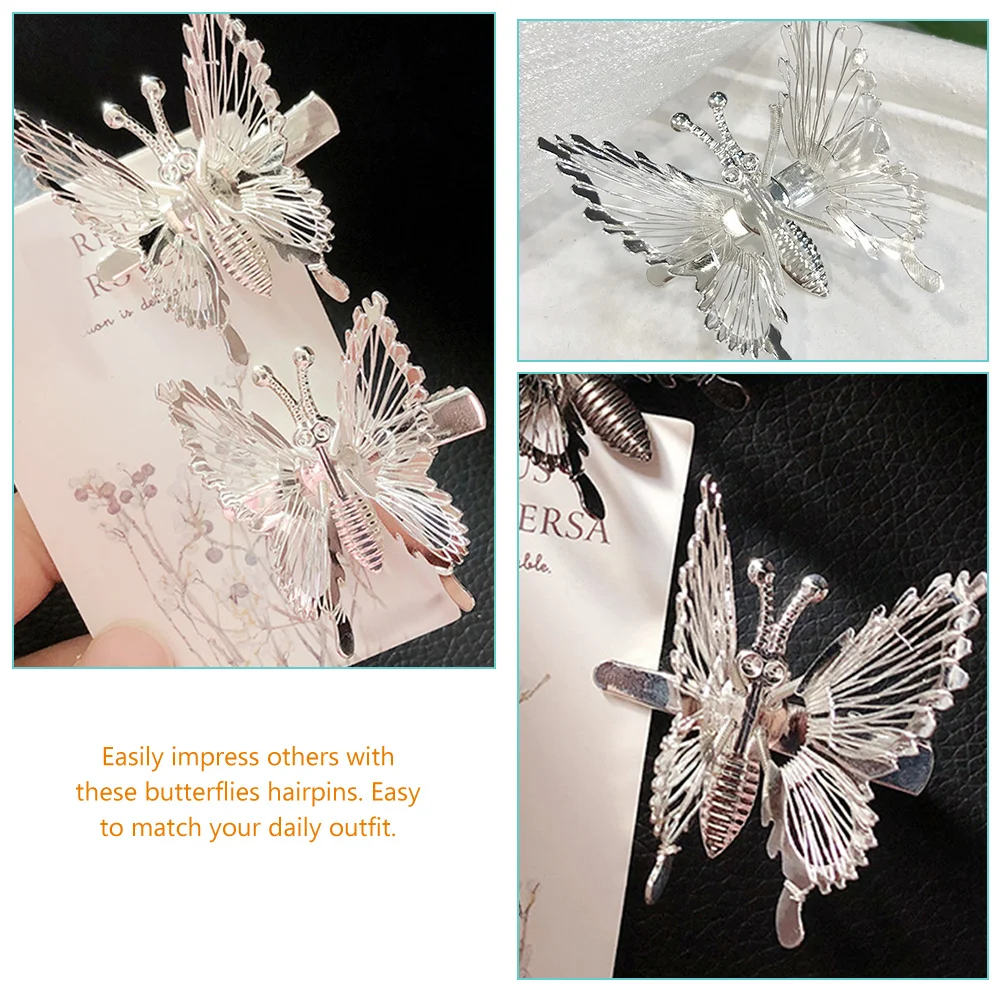 5pcs Duckbill Hair Clips Butterfly Accessories for Women Girls Metal Design Fits All Hair Types Perfect for Parties Travel
5pcs Duckbill Hair Clips Butterfly Accessories for Women Girls Metal Design Fits All Hair Types Perfect for Parties Travel