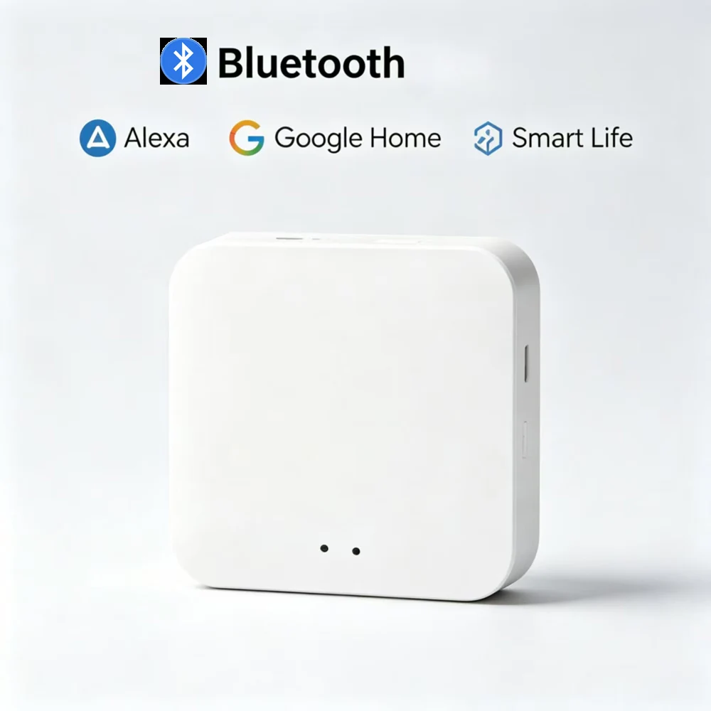 Works with Tuya Smart Bluetooth Gateway Hub for Smart Life APP Remote Control with Alexa Google Home Multi Device Smart Home
Works with Tuya Smart Bluetooth Gateway Hub for Smart Life APP Remote Control with Alexa Google Home Multi Device Smart Home