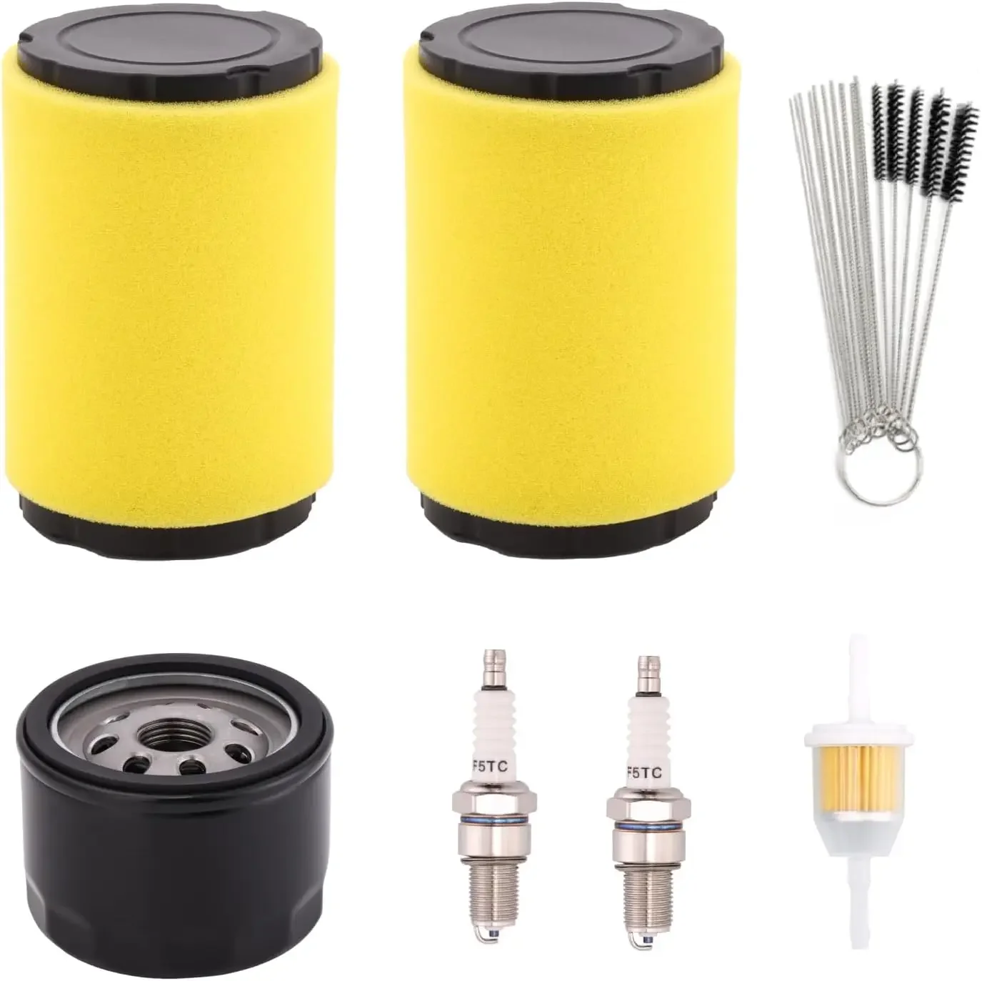 MIU14395 D125 Air Filter Compatible with John Deere D140 Maintenance Kit for JD Z235 X330 Lawn Mower Tractor with Tune Up Kit
MIU14395 D125 Air Filter Compatible with John Deere D140 Maintenance Kit for JD Z235 X330 Lawn Mower Tractor with Tune Up Kit