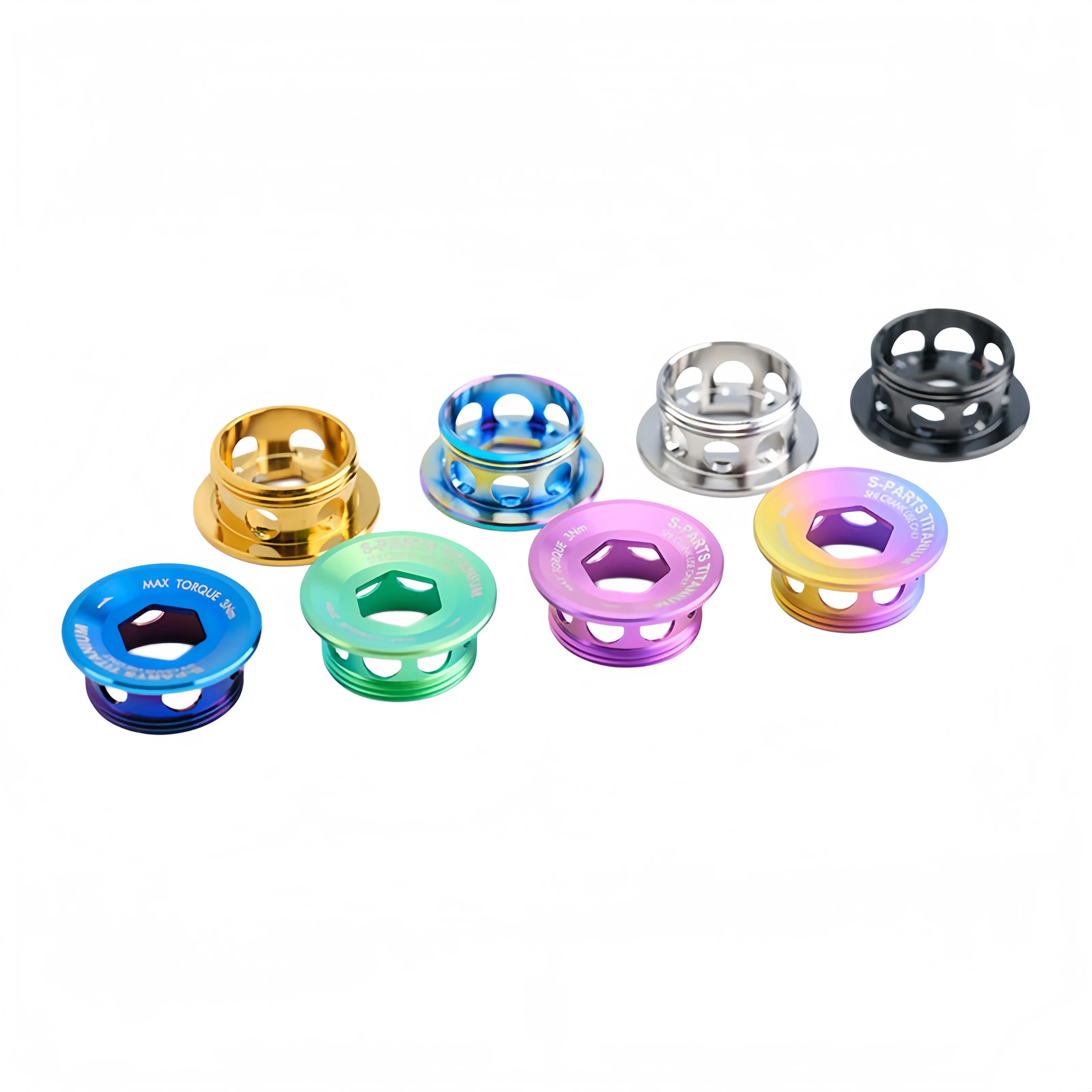 S-PARTS Titanium SL Crank Cap for Shimano XT / UT / DA Road & Mountain Bike Crank Screw
S-PARTS Titanium SL Crank Cap for Shimano XT / UT / DA Road & Mountain Bike Crank Screw
