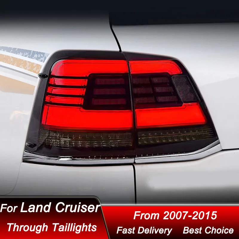 Car Tail Lights For Toyota Land Cruiser 2007-2015 new style full LED Tail Lamp Dynamic Turn Signal Light Tail Lamp Assembly
Car Tail Lights For Toyota Land Cruiser 2007-2015 new style full LED Tail Lamp Dynamic Turn Signal Light Tail Lamp Assembly