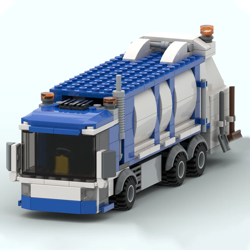 279PCS MOC City Champions Super Car Garbage Truck Mod Model Technology DIY Assembly Building Blocks Display Birthday Gift Home
279PCS MOC City Champions Super Car Garbage Truck Mod Model Technology DIY Assembly Building Blocks Display Birthday Gift Home