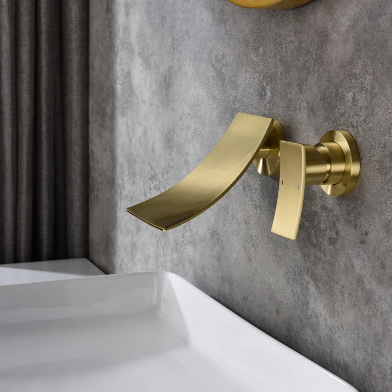 Wall Mount Widespread Bathroom Faucet
Wall Mount Widespread Bathroom Faucet