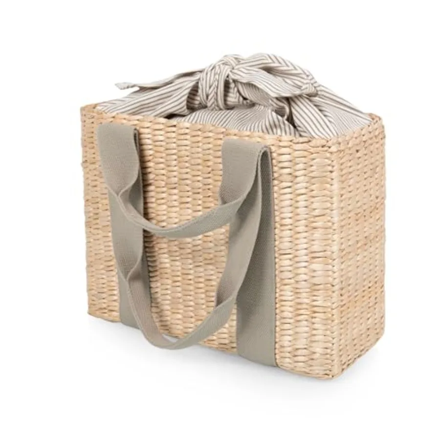 Parisian Picnic Basket Insulated Beach Bag Seagrass Picnic Tote Bag
Parisian Picnic Basket Insulated Beach Bag Seagrass Picnic Tote Bag