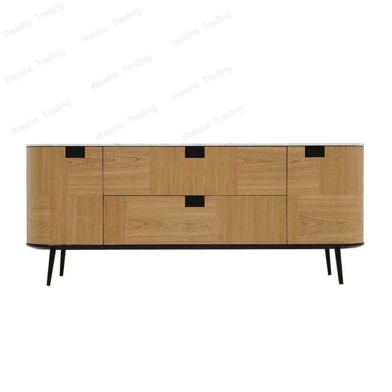 Light luxury solid wood dining side cabinet designer high-end villa luxury living room home storage locker
Light luxury solid wood dining side cabinet designer high-end villa luxury living room home storage locker