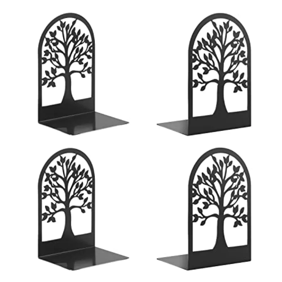 Metal Bookends, Heavy Duty Bookend for Shelves, Tree Book End to Hold Books, Bookend Stopper, Book Supports for Kid, Non-Skid,
Metal Bookends, Heavy Duty Bookend for Shelves, Tree Book End to Hold Books, Bookend Stopper, Book Supports for Kid, Non-Skid,