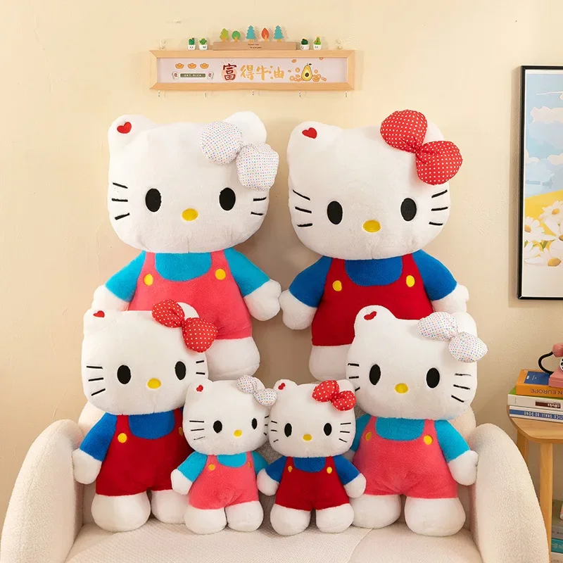 80 см, большой размер, новая плюшевая кукла Sanrio Hello Kitty Kawaii, мультяшная мягкая игрушка, кавайная подушка для комнаты, детский праздничный подарок
80 см, большой размер, новая плюшевая кукла Sanrio Hello Kitty Kawaii, мультяшная мягкая игрушка, кавайная подушка для комнаты, детский праздничный подарок