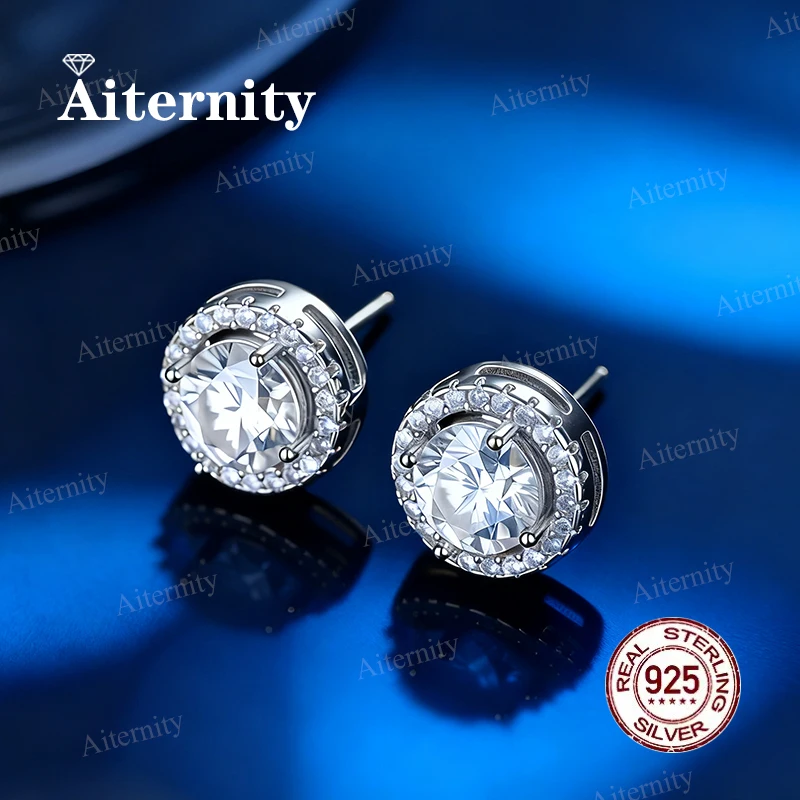 Wholesale 0.1-2CT moissanite and zircon women's earrings S925 sterling silver classic earrings High-end wedding jewelry
Wholesale 0.1-2CT moissanite and zircon women's earrings S925 sterling silver classic earrings High-end wedding jewelry
