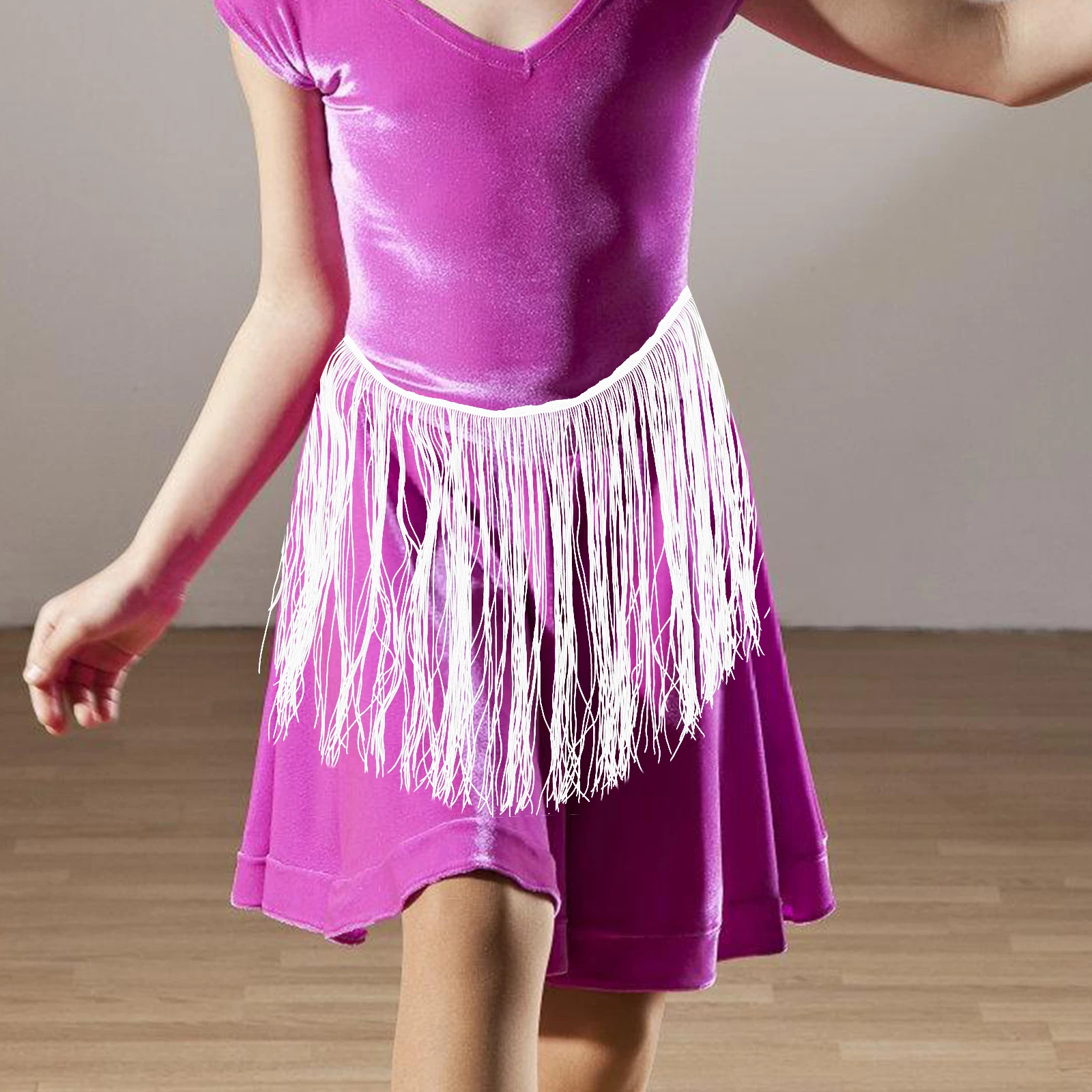 White Fringe Trim 30CM Latin Dance Costume Accessory Women Girls DIY Tassel Material Stage Performance Belly Dance Waist Tassel
White Fringe Trim 30CM Latin Dance Costume Accessory Women Girls DIY Tassel Material Stage Performance Belly Dance Waist Tassel