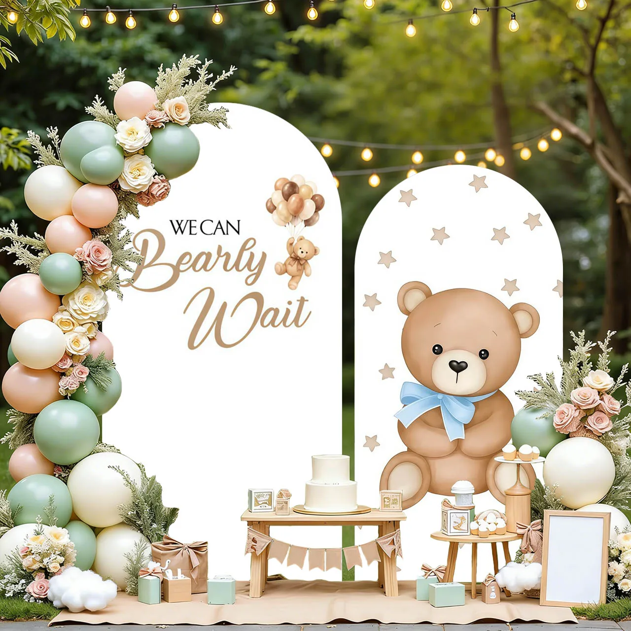 Mehofond Custom Name We Can Bearly Wait Cute Bear Balloons Kids Birthday Party Baby Shower Cover Arch Background Decor Backdrop
Mehofond Custom Name We Can Bearly Wait Cute Bear Balloons Kids Birthday Party Baby Shower Cover Arch Background Decor Backdrop