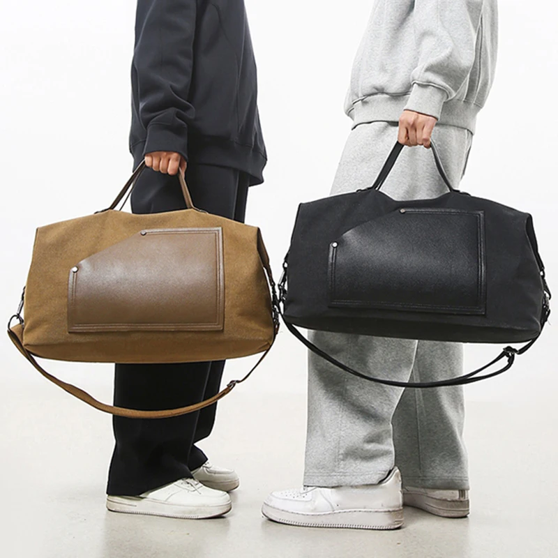 Large Capacity Travelling Handbag Fashionable Stylish Canvas Luggage Bag for Business Trip Going Out Outdoors Crossbody Bags
Large Capacity Travelling Handbag Fashionable Stylish Canvas Luggage Bag for Business Trip Going Out Outdoors Crossbody Bags
