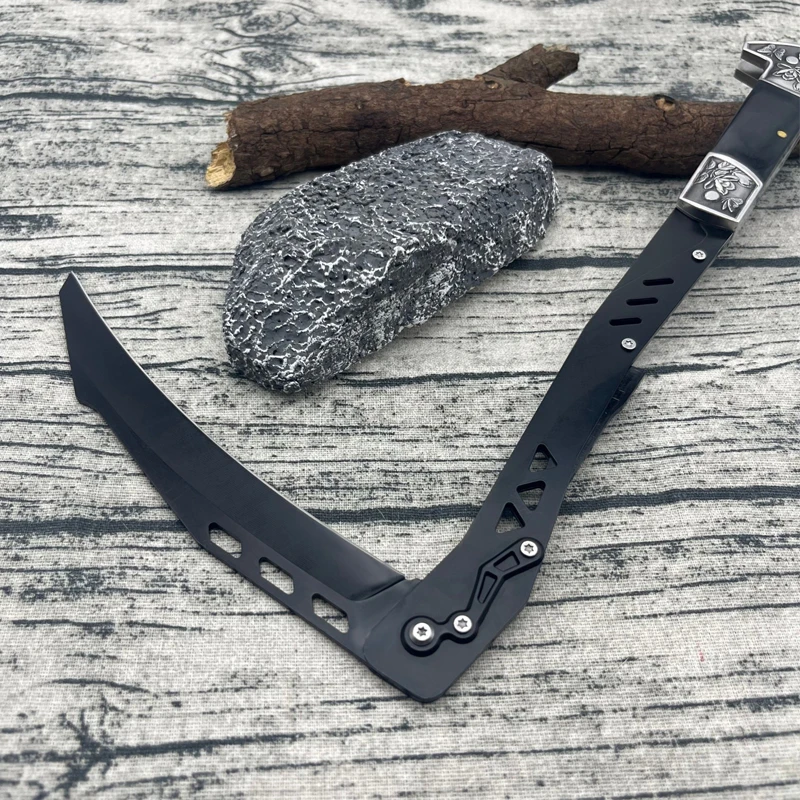 Outdoor Portable EDC Folding Sickle Camping Hiking Mowing Tool
Outdoor Portable EDC Folding Sickle Camping Hiking Mowing Tool