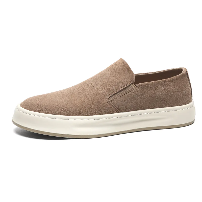 Men's 2026 Spring Summer Genuine Leather Nubuck Leather Sneakers British Style Chunky Sole Breathable Comfortable Casual Loafers
Men's 2026 Spring Summer Genuine Leather Nubuck Leather Sneakers British Style Chunky Sole Breathable Comfortable Casual Loafers
