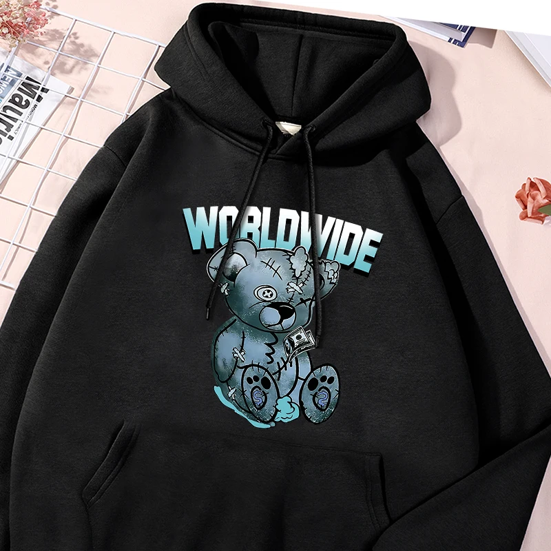 Worldwide Bear Printing Men Sweatshirts Versatile Fleece Sportwear O-Neck Casual Sport Shirts Personality Oversized Clothing
Worldwide Bear Printing Men Sweatshirts Versatile Fleece Sportwear O-Neck Casual Sport Shirts Personality Oversized Clothing