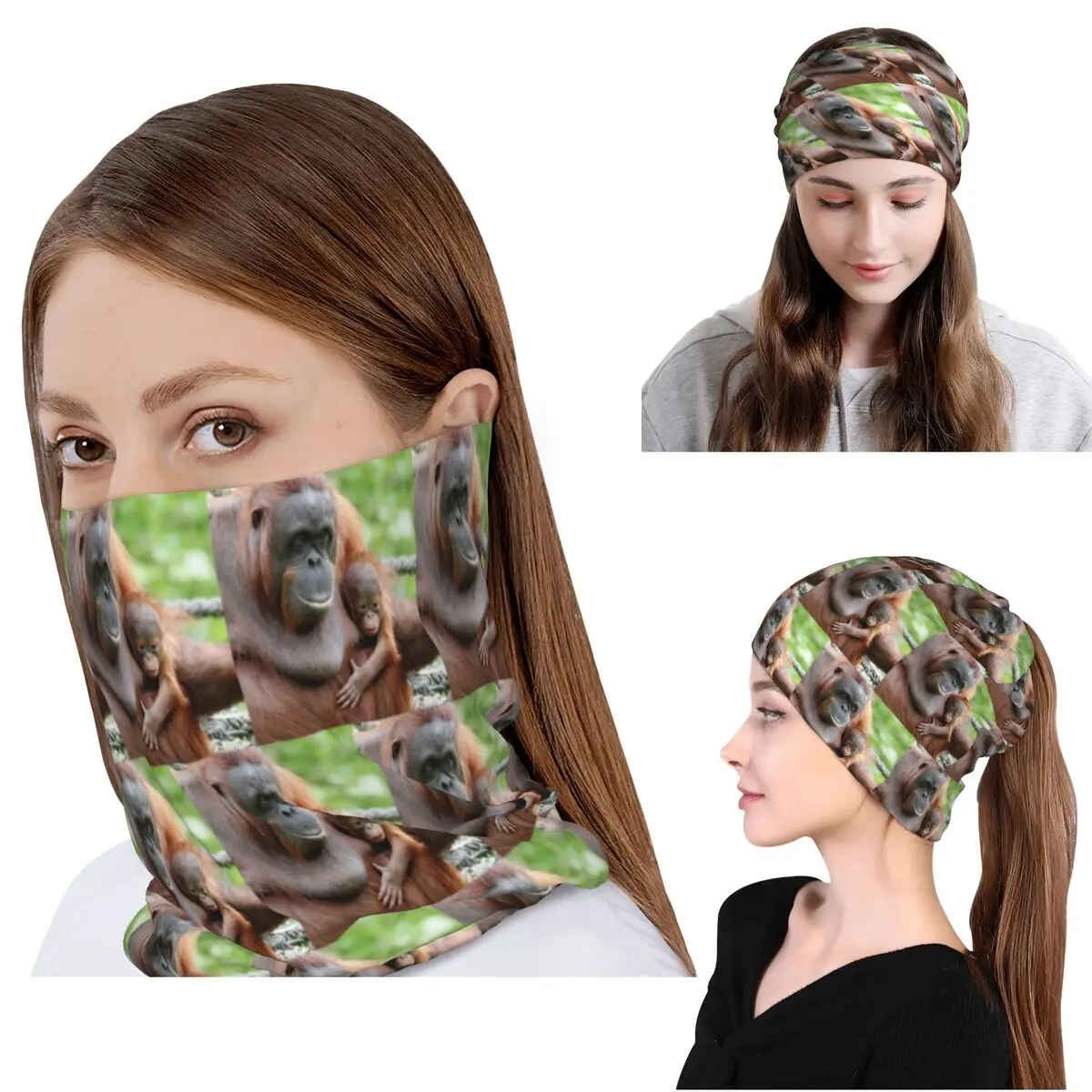 OrangUtan 003 Bandana Neck Cover Mask Scarf Multifunction Headband Beanies Hat for Men Women Adult All Season
OrangUtan 003 Bandana Neck Cover Mask Scarf Multifunction Headband Beanies Hat for Men Women Adult All Season