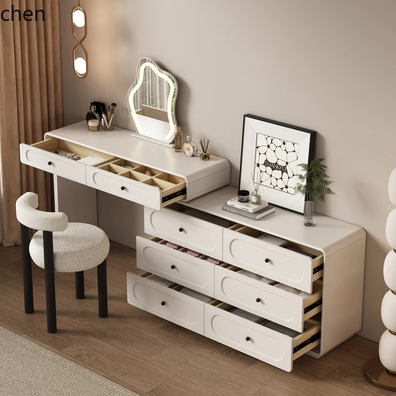 YXY Solid Wood Dressing Table and Chest of Drawers Integrated Light Luxury High-End Feel Master Bedroom Bedside
YXY Solid Wood Dressing Table and Chest of Drawers Integrated Light Luxury High-End Feel Master Bedroom Bedside