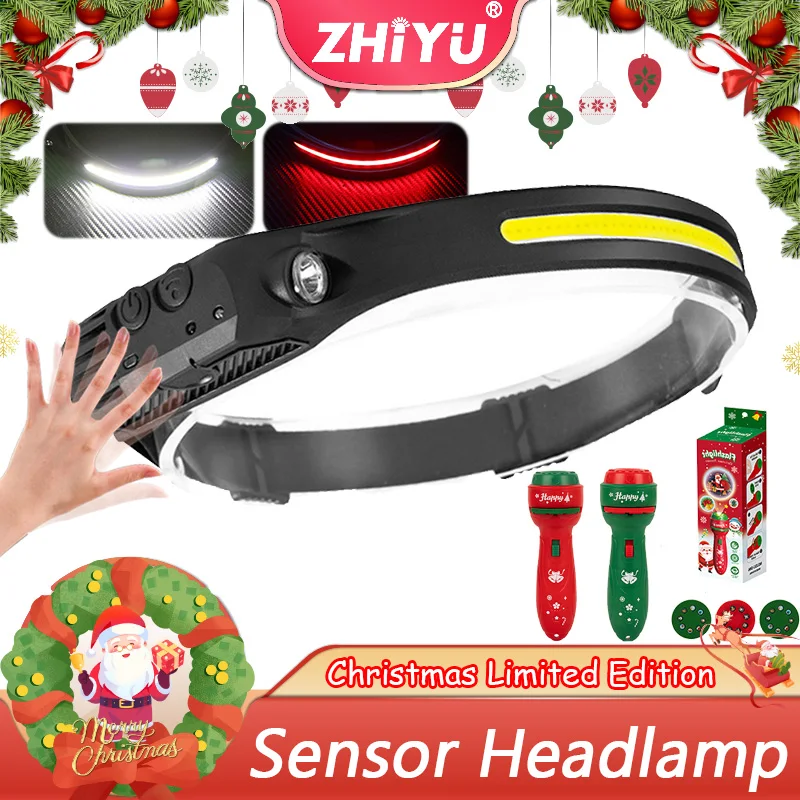 COB светодиодный налобный фонарь, индукционный налобный фонарь, встроенная батарея, USB перезаряжаемый налобный фонарик, уличный датчик для кемпинга, рыбалки, фара
COB светодиодный налобный фонарь, индукционный налобный фонарь, встроенная батарея, USB перезаряжаемый налобный фонарик, уличный датчик для кемпинга, рыбалки, фара