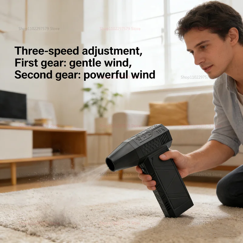 Ручной электрический пылесос-воздуходувка 130000 об/мин с бесщеточным двигателем для автомобиля, клавиатуры, мини-турбовентилятор, скорость до 52 м/с для уборки
Ручной электрический пылесос-воздуходувка 130000 об/мин с бесщеточным двигателем для автомобиля, клавиатуры, мини-турбовентилятор, скорость до 52 м/с для уборки