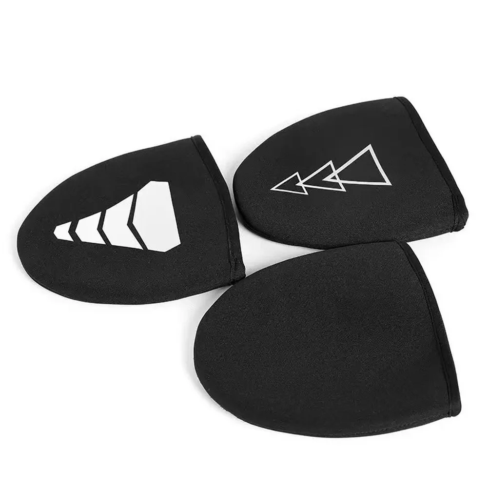 Половина бахилы для езды на велосипеде с ветрозащитной водонепроницаемой тканевой противоскользящей подошвой и светоотражающими деталями для безопасного ночного использования
Половина бахилы для езды на велосипеде с ветрозащитной водонепроницаемой тканевой противоскользящей подошвой и светоотражающими деталями для безопасного ночного использования