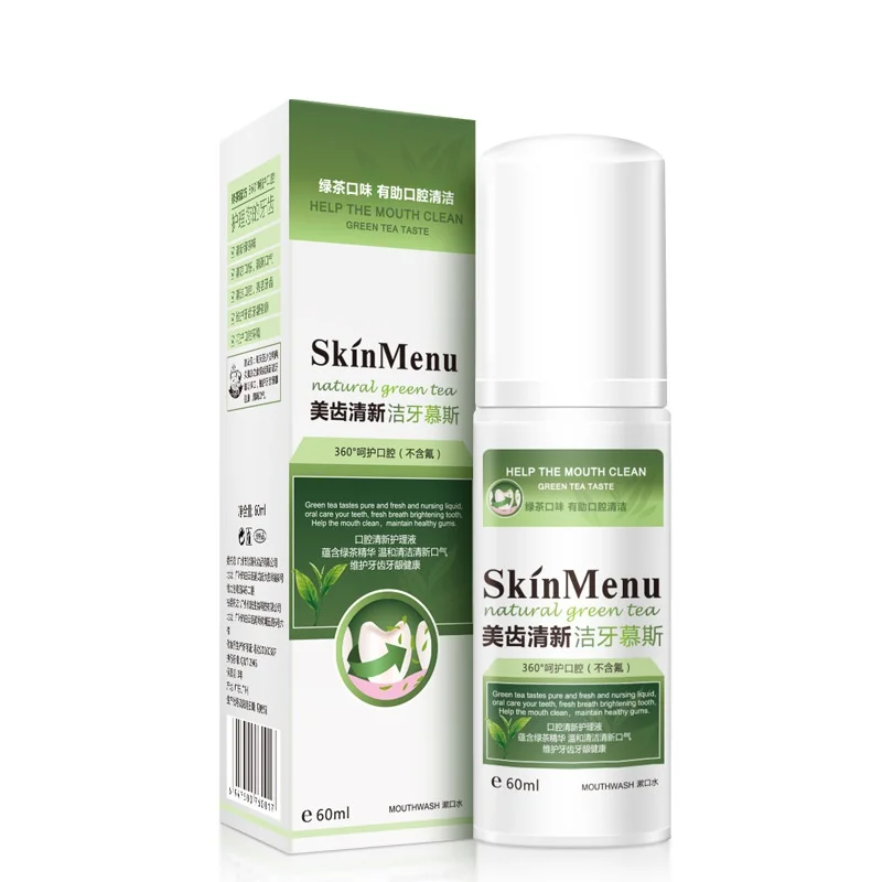 Sdattor 60ml Teeth Whitening Green Tea Foam Toothpaste Mouth Wash Water No Irritation Liquid Fresh Breath Oral Hygiene Fluorine
Sdattor 60ml Teeth Whitening Green Tea Foam Toothpaste Mouth Wash Water No Irritation Liquid Fresh Breath Oral Hygiene Fluorine