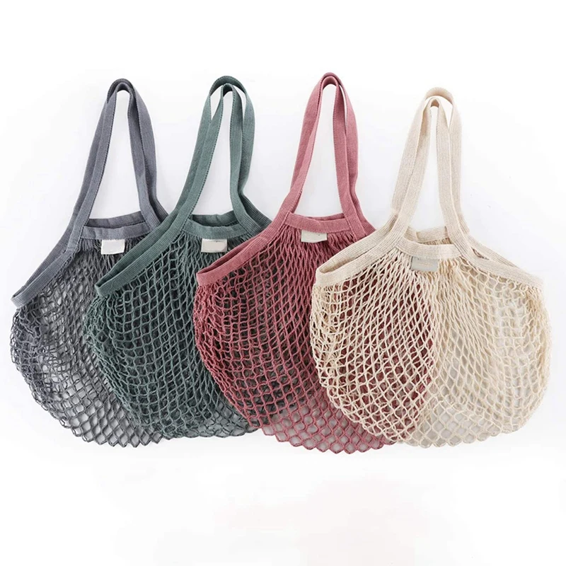 5 Packs Reusable Grocery Mesh Bags,Portable&Washable Cotton String Shopping Bag With Handle,Random Color
5 Packs Reusable Grocery Mesh Bags,Portable&Washable Cotton String Shopping Bag With Handle,Random Color