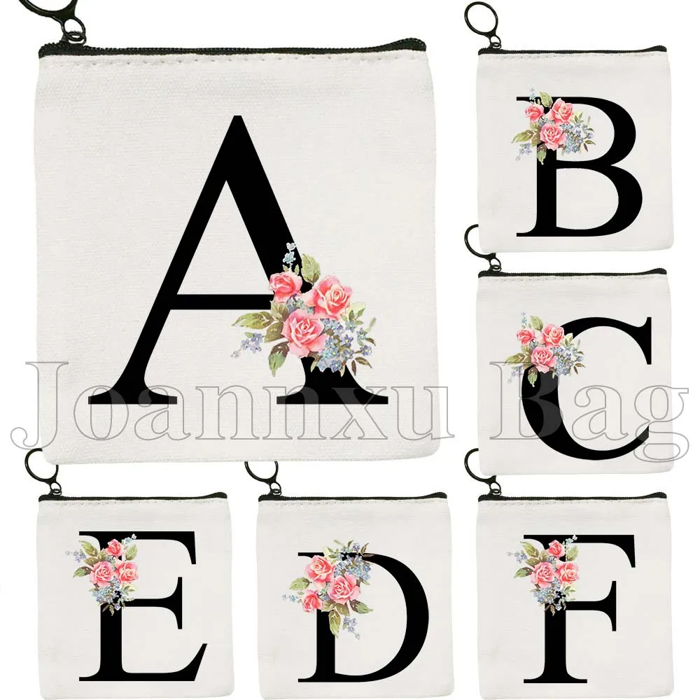 Botanical Monogram Floral Pink Rose Flowers Initial Letter English Alphabet Gifts Canvas Key Coin Purse Card Bag Wallet Pouch
Botanical Monogram Floral Pink Rose Flowers Initial Letter English Alphabet Gifts Canvas Key Coin Purse Card Bag Wallet Pouch