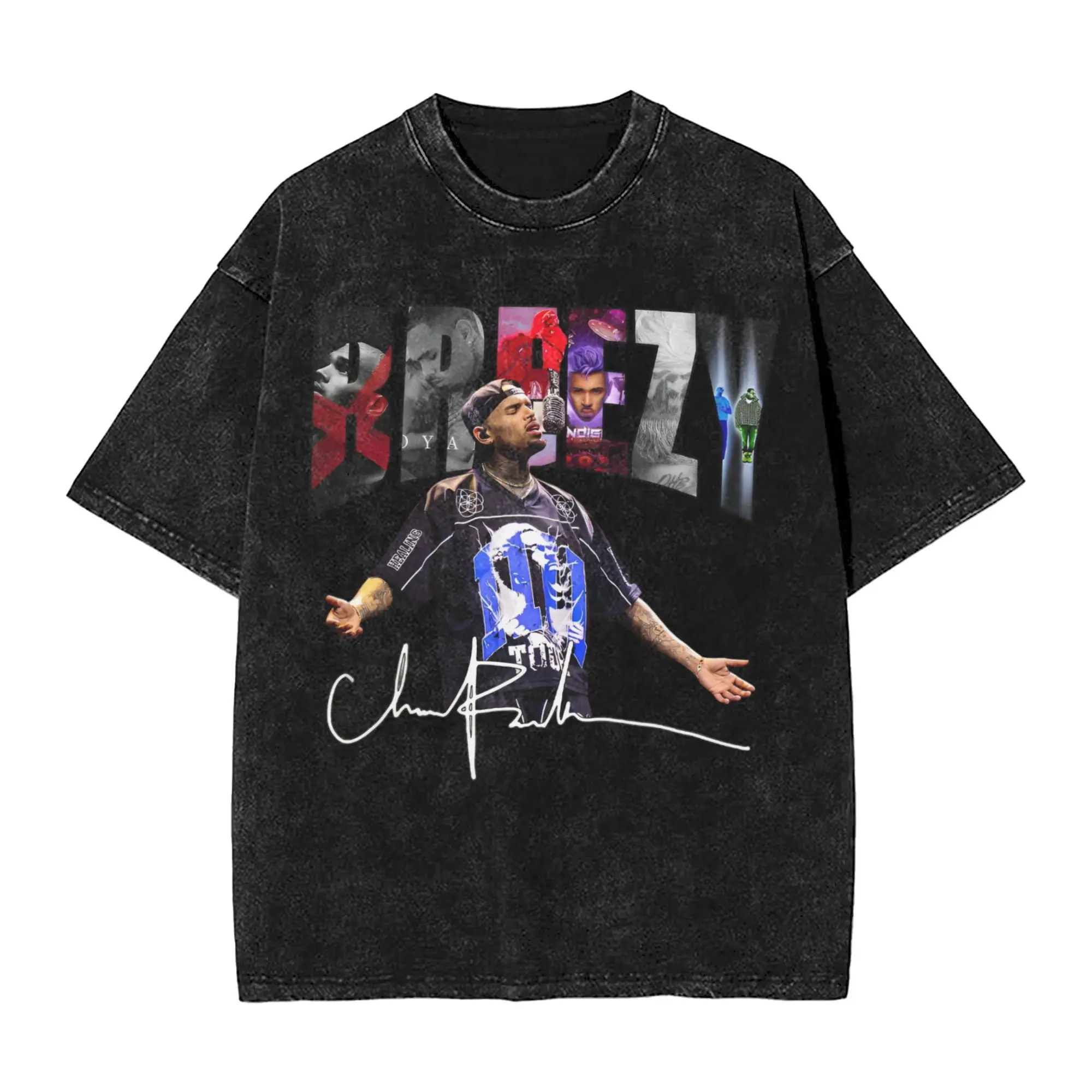 Футболки Chris Brown Breezy Bowl XX Tour 2025, модная футболка в стиле Харадзюку в стиле хип-хоп с короткими рукавами для мужчин и женщин, футболки с принтом
Футболки Chris Brown Breezy Bowl XX Tour 2025, модная футболка в стиле Харадзюку в стиле хип-хоп с короткими рукавами для мужчин и женщин, футболки с принтом