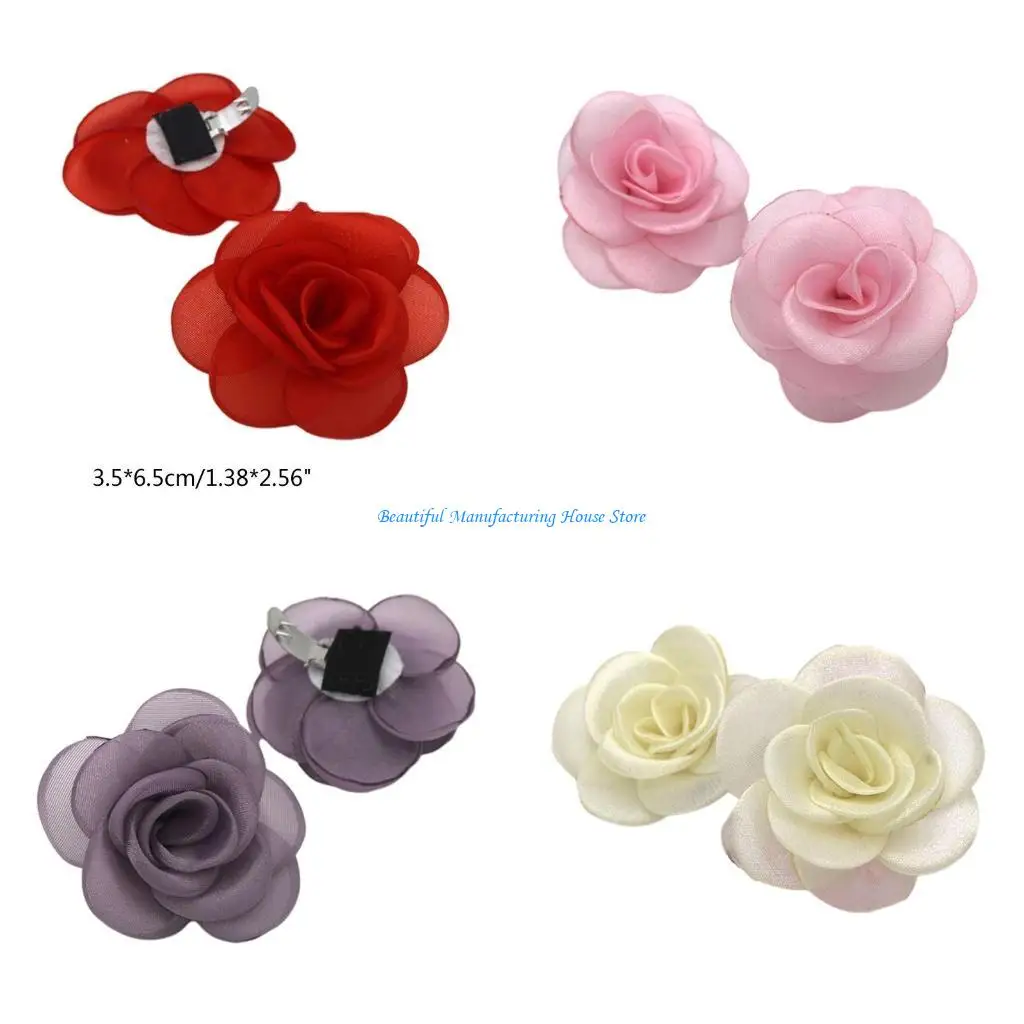 E56A Fashion Stylish Removable Rose Flower Shoe Clips Flower Shoe Buckles Shoe Charms
E56A Fashion Stylish Removable Rose Flower Shoe Clips Flower Shoe Buckles Shoe Charms
