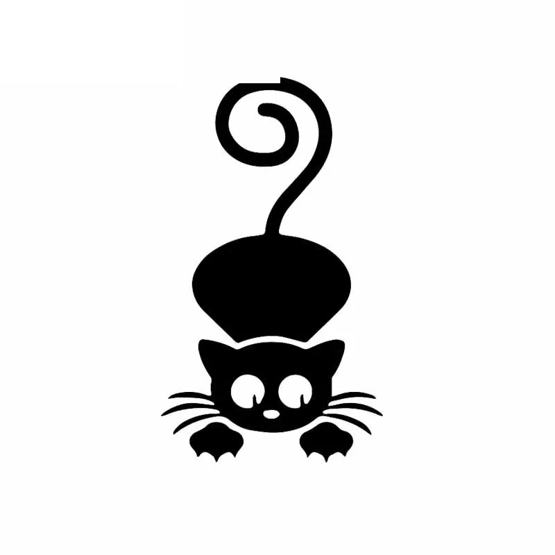 Car Sticker Cute Cat Car Sticker Cartoon Funny Kitten PVC Car Decoration Sticker Waterproof Cover Scratch Black/white, 15cm*9cm
Car Sticker Cute Cat Car Sticker Cartoon Funny Kitten PVC Car Decoration Sticker Waterproof Cover Scratch Black/white, 15cm*9cm