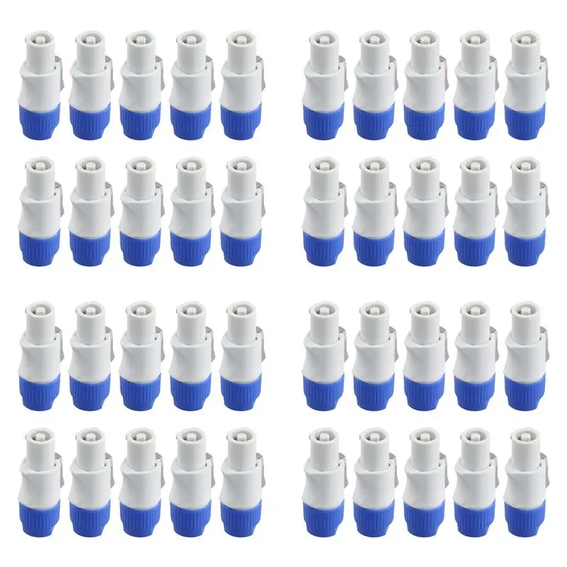 A45U 40 шт. 3-контактный разъем Powercon, входной разъем сигнала для светового сценического освещения, выходная мощность
A45U 40 шт. 3-контактный разъем Powercon, входной разъем сигнала для светового сценического освещения, выходная мощность