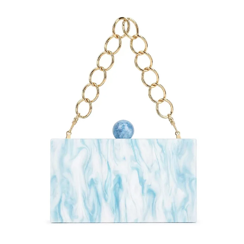 Acrylic Clutch Evening Bag Women Marble Pattern Square Box Handbag, Chain Shoulder Purse For Wedding Party, Lightweight Hard She
Acrylic Clutch Evening Bag Women Marble Pattern Square Box Handbag, Chain Shoulder Purse For Wedding Party, Lightweight Hard She