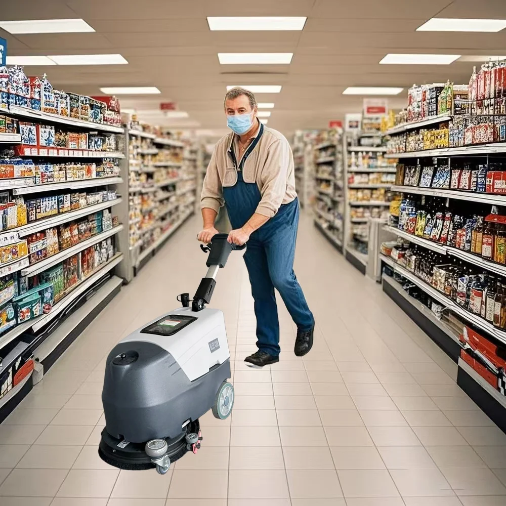MLEE-430B 2025 Commercial Automatic Floor Brushing Machine Wet Dry Epoxy Floor Cleaner Machine
MLEE-430B 2025 Commercial Automatic Floor Brushing Machine Wet Dry Epoxy Floor Cleaner Machine