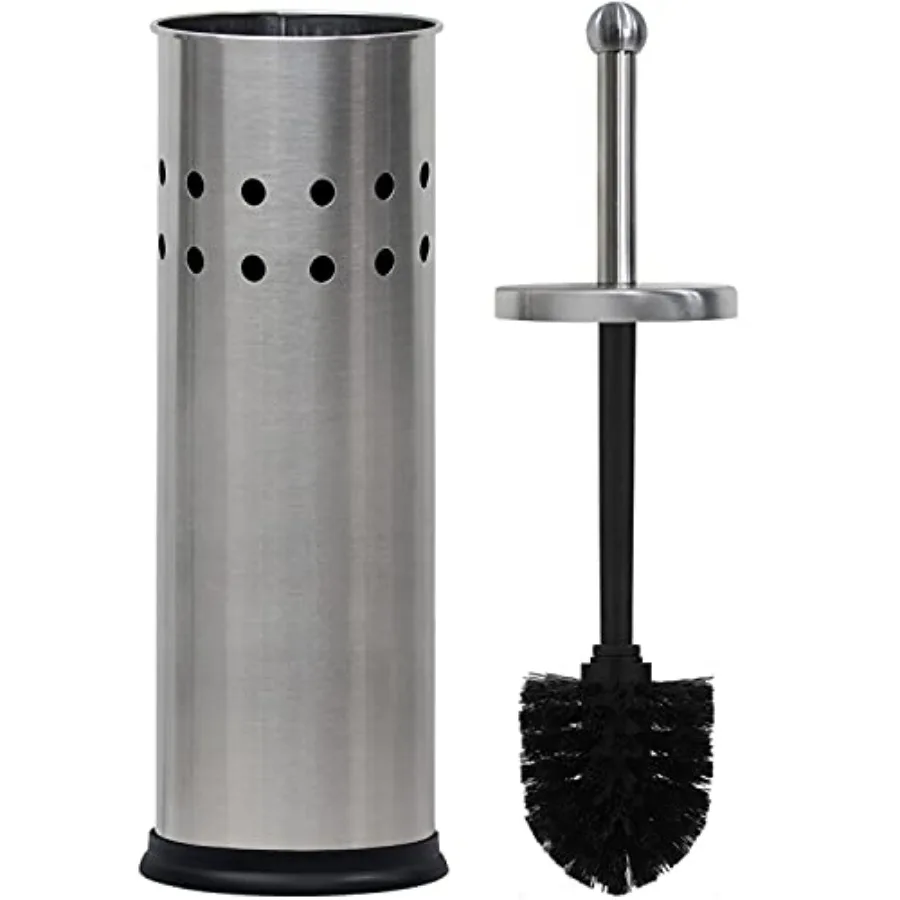 Toilet Brush with Stainless Steel Holder, Toilet Bowl Cleaner Brush and Holder, Cleaning Brush Holder, Chrome
Toilet Brush with Stainless Steel Holder, Toilet Bowl Cleaner Brush and Holder, Cleaning Brush Holder, Chrome
