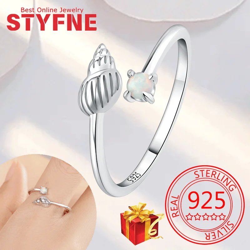 Real 925 Sterling Silver Conch Australia Treasure CZ Finger Rings Adjustable Ring For Women Wedding Jewelry Gifts with GIFT BOX
Real 925 Sterling Silver Conch Australia Treasure CZ Finger Rings Adjustable Ring For Women Wedding Jewelry Gifts with GIFT BOX