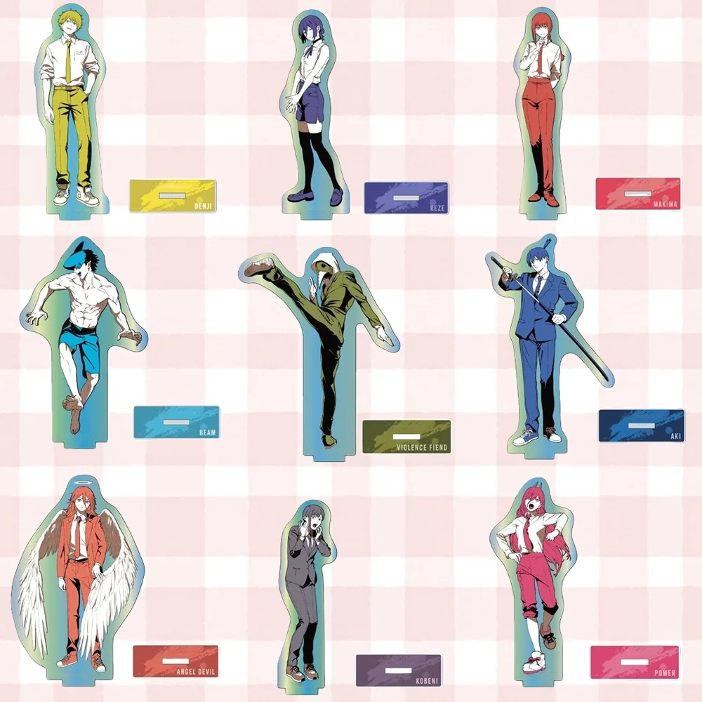 For Chainsaw Man Denji Kobeni Reze Makima Hayakawa Aki Power Angel 15cm Cartoon Acrylic Stand Desktop Ornament Festival Gift
For Chainsaw Man Denji Kobeni Reze Makima Hayakawa Aki Power Angel 15cm Cartoon Acrylic Stand Desktop Ornament Festival Gift
