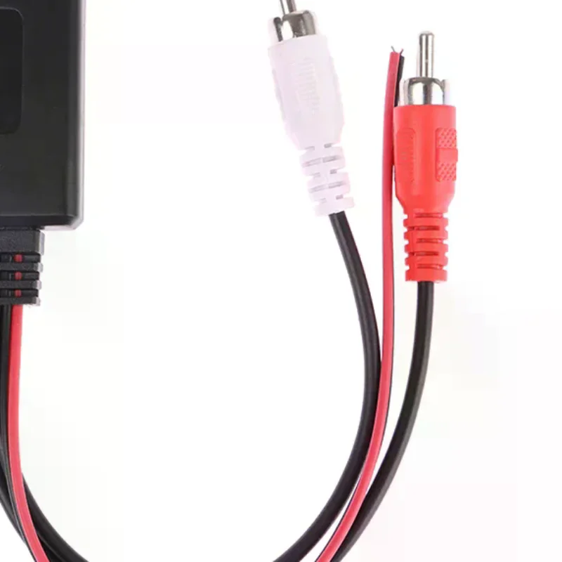 Car Wireless Bluetooth Receiver Module AUX Adapter Music Audio Stereo Receiver For 2RCA Interface Vehicles 12V