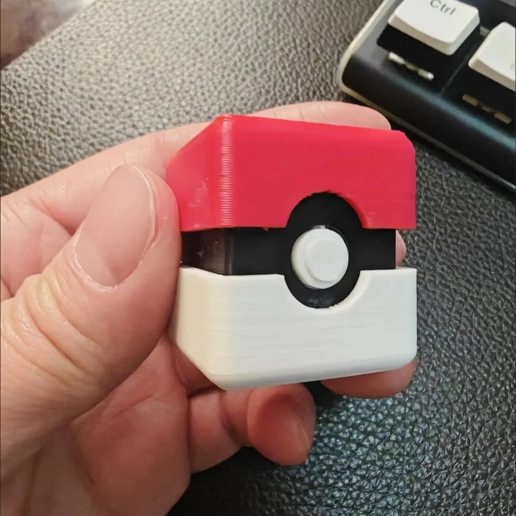 Pokémon 3D Printed Poké Ball Press and Release Toy Sensory Object Pocket Portable Handheld Stress Relief Gadget Birthday Gift
Pokémon 3D Printed Poké Ball Press and Release Toy Sensory Object Pocket Portable Handheld Stress Relief Gadget Birthday Gift